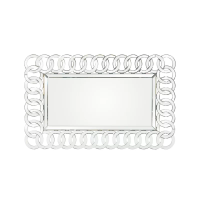 High quality simple home decorate bathroom circle frame wall mirror