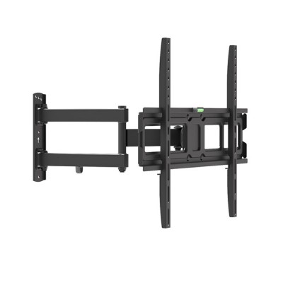 Best seller pull down full motion Mantel fireplace tv mount with gas spring design for 32-70'' led lcd plasma TV