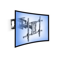 Amazon Hot Universal Steel Metal Wall Brackets Hotel Tilt Cantilever LCD TV Wall Mount Full Motion VESA 400x400