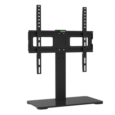 tempered glass wall mount tv stand tabletop Desktop Plasma  mount for 37"-55" inch TV removable fixed tv mount