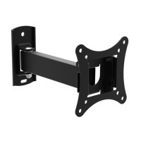 Hot selling modern tv stand bracket for single monitor arm 180 degree wall mount angle bracket adjustable tv stand holder