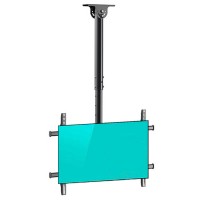 Universal Monitor Holder Tilt Swivel Hinged Flip Down Plasma Bracket Ceiling TV Lift in TV Mount